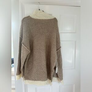 STAUD NWT Mock Neck Sweater -Dylan Sweater